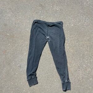 Susi Apparel Gray Joggers Soft Knit Elastic Waistband